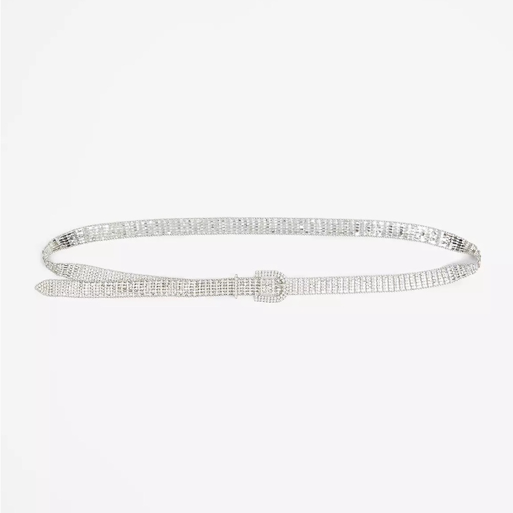 Lane Bryant Allover Rhinestone Belt